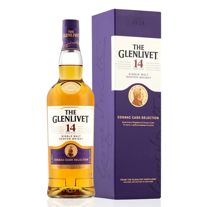 The Glenlivet Single Malt 14 Year Old Scotch Whisky - 080432114926