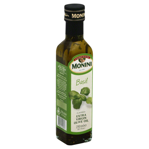 Monini, Extra Virgin Olive Oil, Basil - 080441258536
