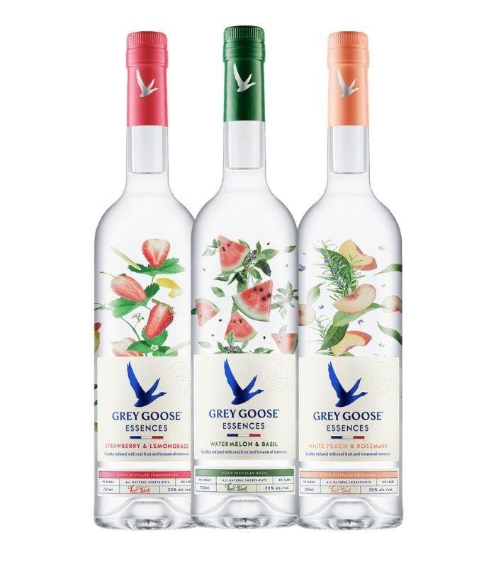 Grey Goose Essences Flavoured Vodka Bundle (Combo) - 080480985721