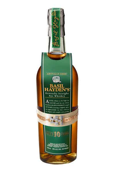 Basil Hayden's Aged 10 Year Kentucky Rye Whiskey - 080686012337
