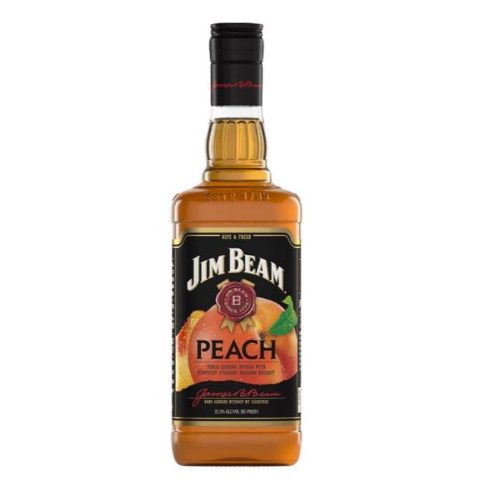 Jim Beam Peach Liqueur Infused With Kentucky Straight Bourbon Whiskey - 080686021148