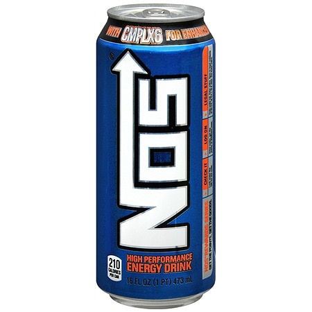 NOS High Performance Energy Drink, 16 Fl. Oz. - 080793803910