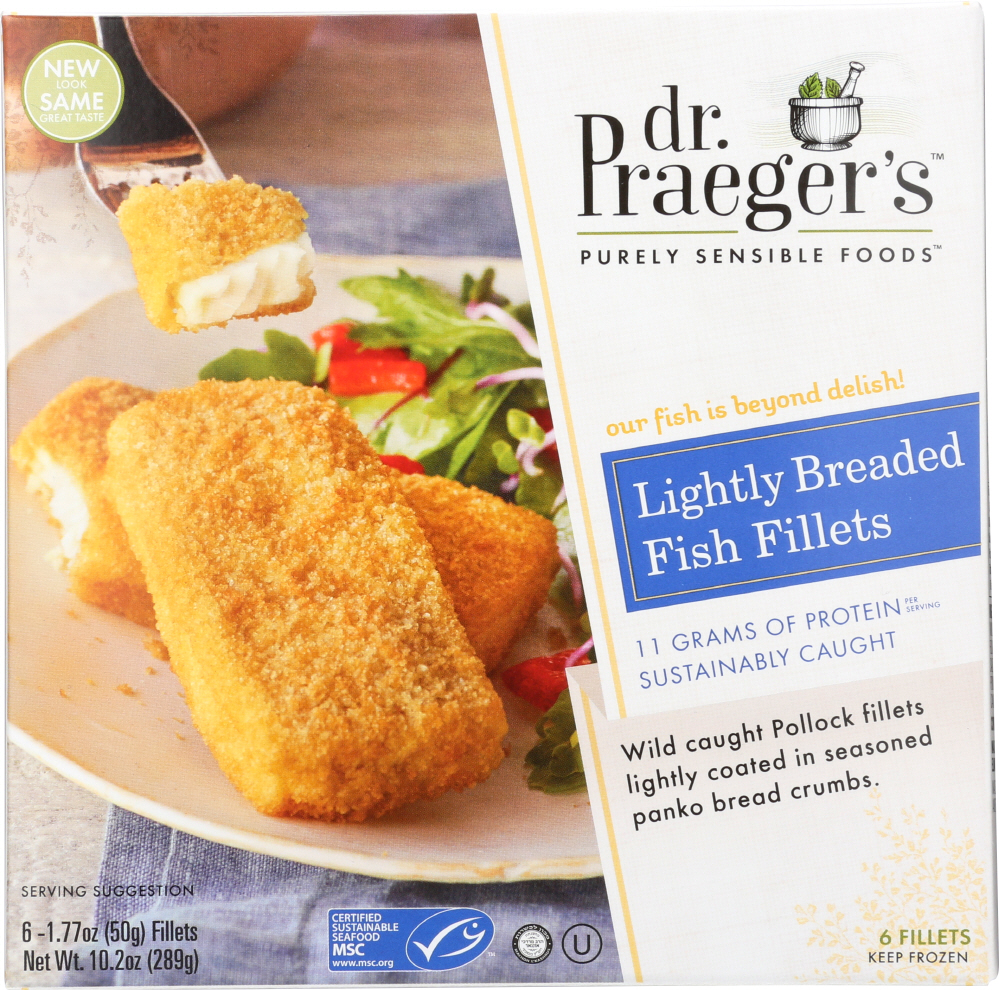 Lightly Breaded Fish Fillets - 080868000039