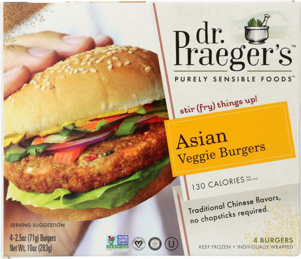 Asian Veggie Burgers - 080868000435