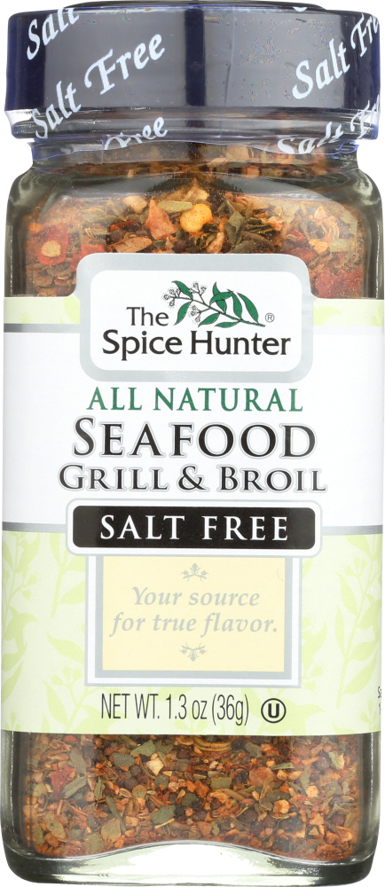 SPICE HUNTER: Grill & Broil Seafood, 1.3 oz - 0081057019351