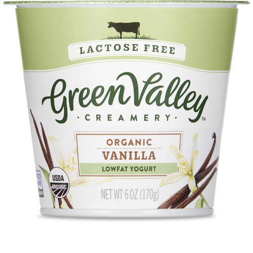 Green Valley Organics, Low Fat Yogurt, Vanilla - milk