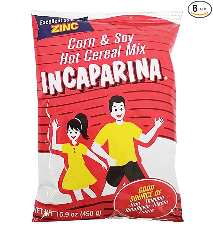  Incaparina Hot Cereal 15.9oz 6 Pack  - 081537300016