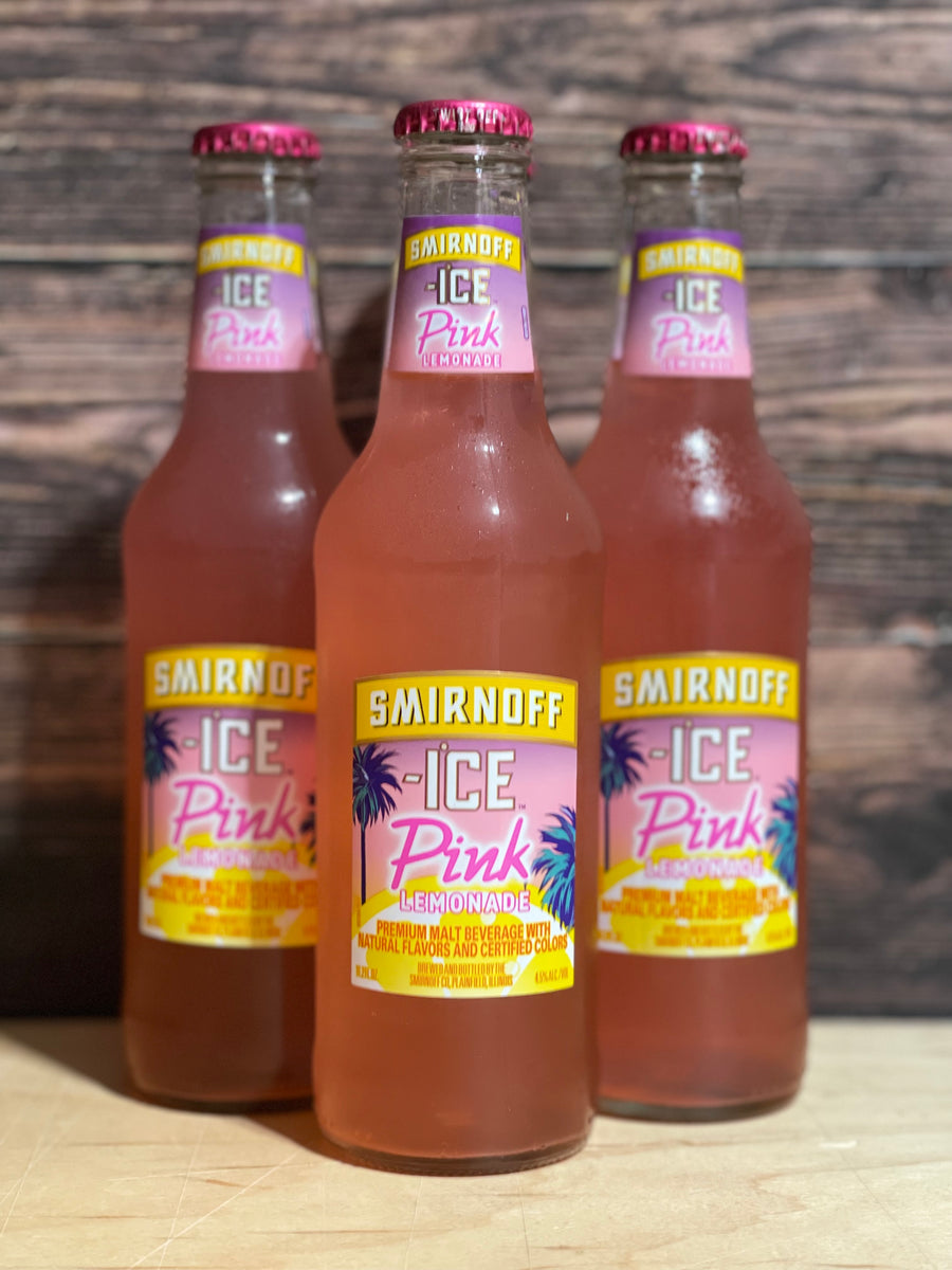 Smirnoff Ice Pink Lemonade Premium Malt Beverage - 082000797227