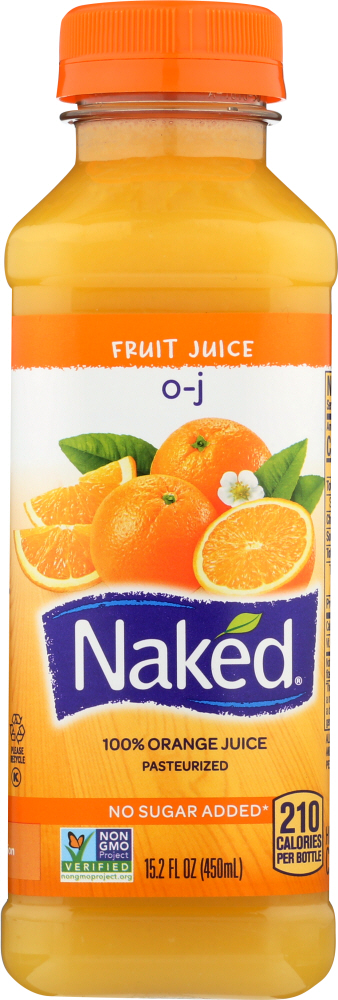 NAKED JUICE: Juice Orange, 15.20 oz - 0082592234155