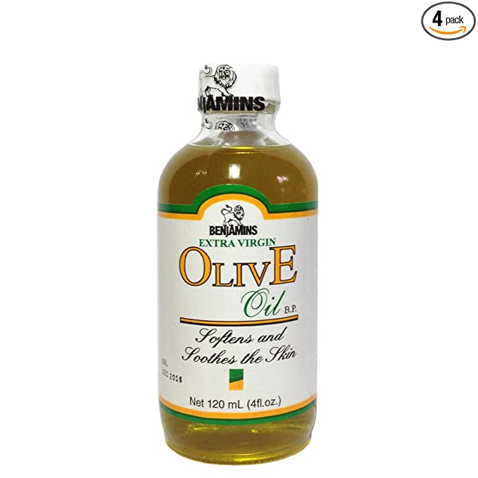 Benjamins Extra Virgin Olive Oil 4oz (120 ml)(Pack of 2) - 083276259044