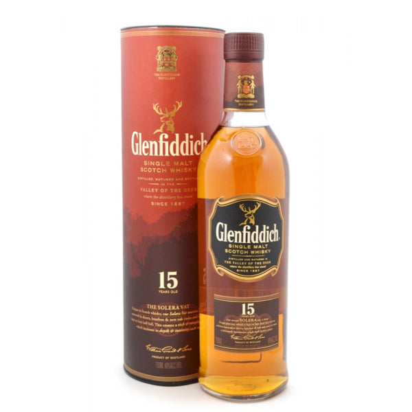 GLENFIDDICH 15YR SOLERA RESERVE - 750mL - 083664990405