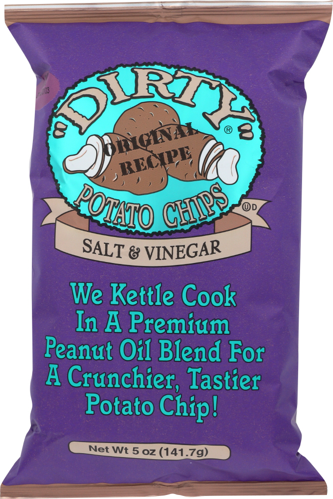 Salt & Vinegar Potato Chips, Salt & Vinegar - 083791550145