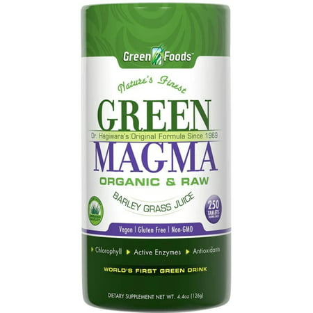 Green Foods Green Magma 250 Tabs - 083851204285