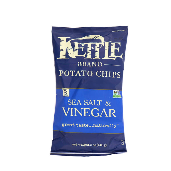 KETTLE BRAND: Potato Chips Sea Salt & Vinegar, 5 oz - 0084114009968