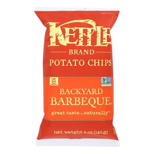 KETTLE BRAND: Potato Chips Backyard Barbeque, 5 oz - 0084114114495