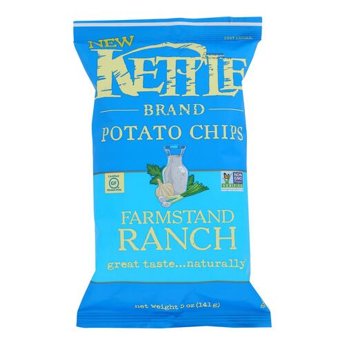 Kettle Brand - Chips Farmstand Ranch - Case Of 15 - 5 Oz - 084114901187