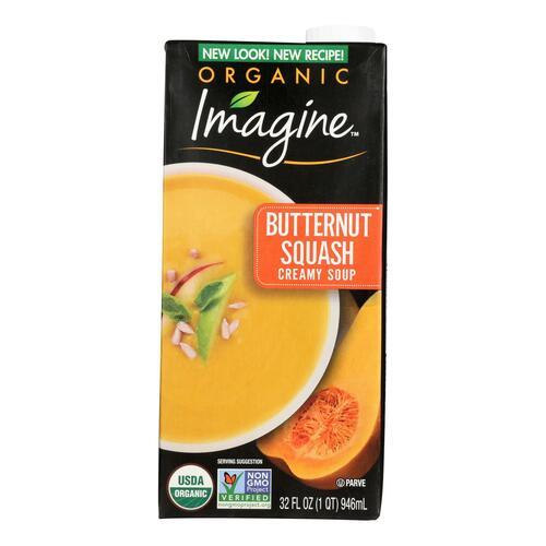 Imagine Foods Butternut Squash Soup - Creamy - Case Of 12 - 32 Oz. - 084253240413