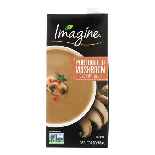 IMAGINE: Soup Creamy Portobello Mushroom, 32 oz - 0084253240444