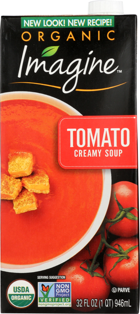 IMAGINE: Organic Creamy Tomato Soup, 32 oz - 0084253240475