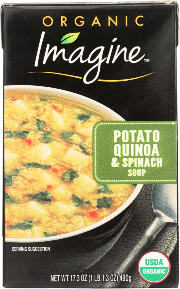 Imagine, Organic Potato Quinoa & Spinach Soup - 084253242547
