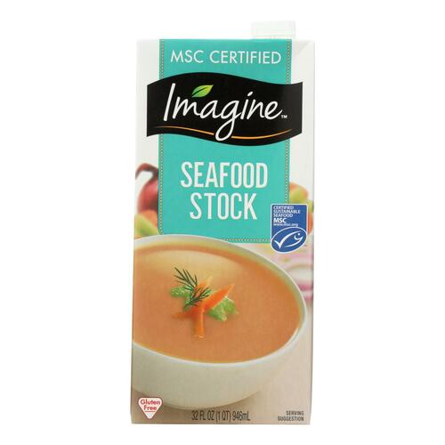 Imagine Foods Seafood Stock - Case Of 12 - 32 Fl Oz. - 084253243032