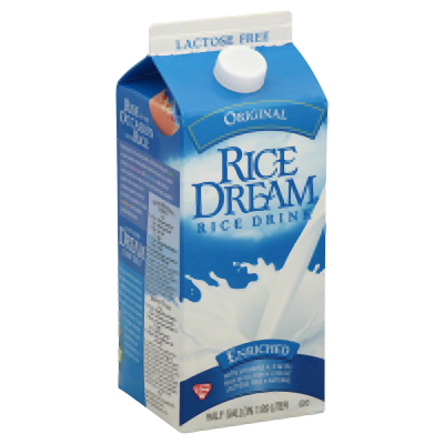 RICE DREAM: Original Enriched Lactose Free Rice Drink, 64 Oz - 0084253271172