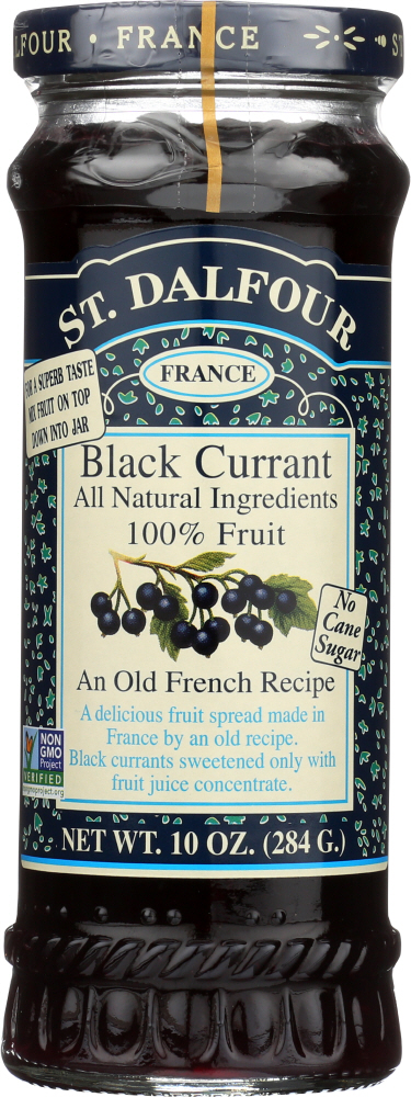 St. Dalfour, Black Currant Fruit Spread - 084380958045
