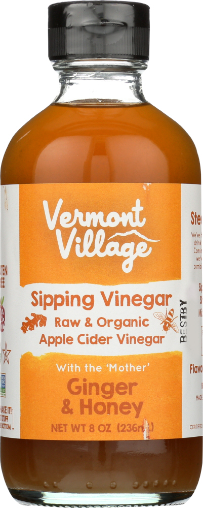 Ginger & Honey Apple Cider Vinegar - 084648148027
