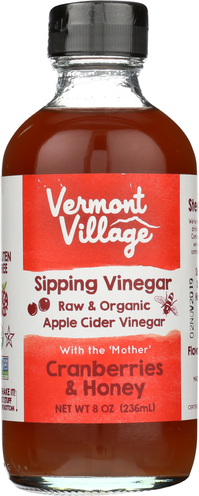 Cranberries & Honey Apple Cider Vinegar - 084648148041