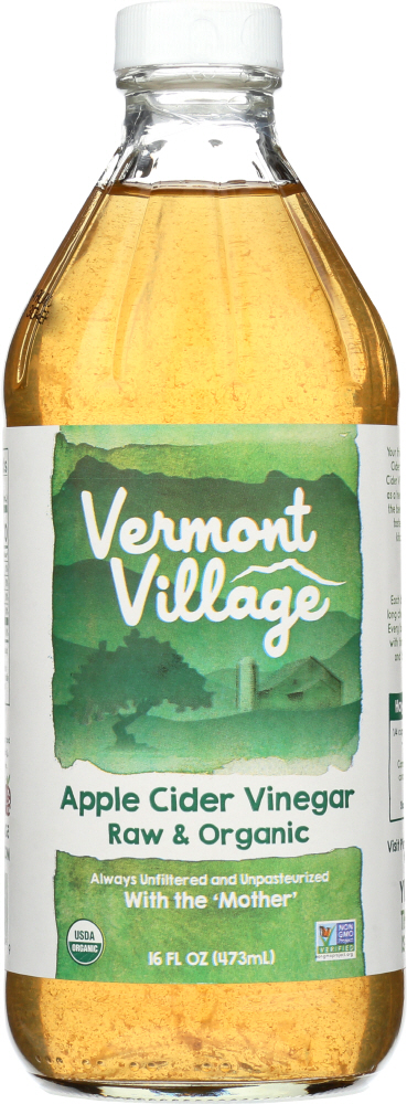 Vermont Village Organic Apple Cider Vinegar - Case Of 6 - 16 Fl Oz. - 084648846169