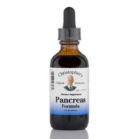 Dr. Christopher s Original Formulas Pancreas Formula Drops 2 Oz - 084783498070