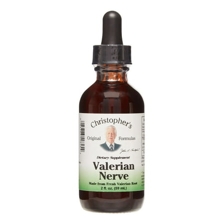 Christopher s Original Formulas Valerian Nerve Formula 2 Oz - 084783498254