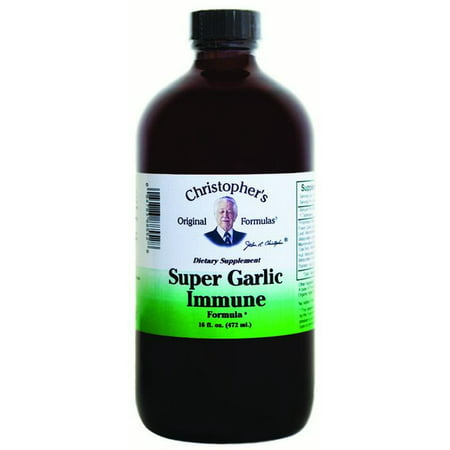 Christopher s Original Formulas Super Garlic Immune 16 Oz - 084783885528