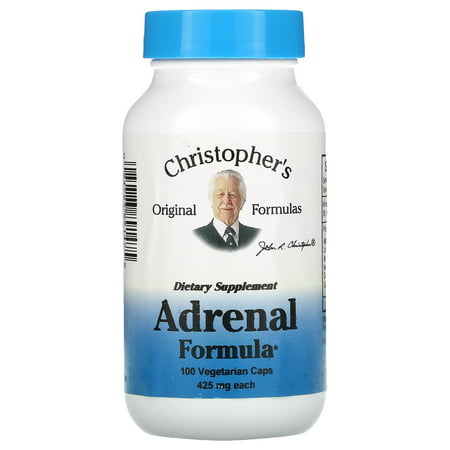 Dr. Christopher s Adrenal Formula 100 Veg Caps - 084783891475