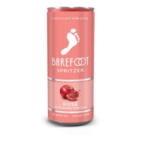 BAREFOOT CAN ROSE 4PK - 250ML - 085000424995