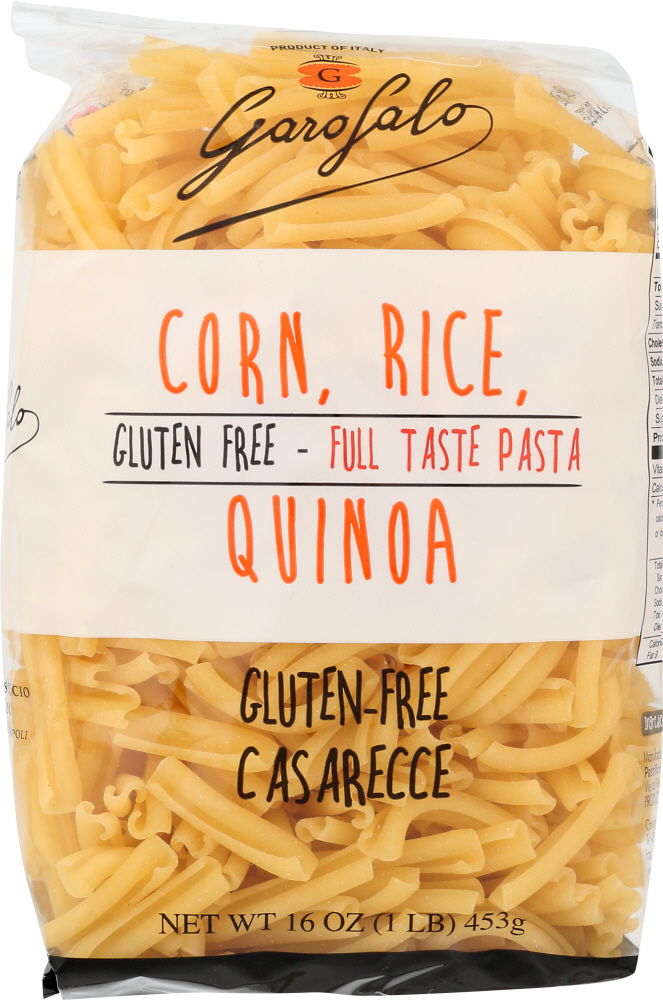 GAROFALO: Casarecce Pasta Gluten Free, 16 oz - 0085164120016