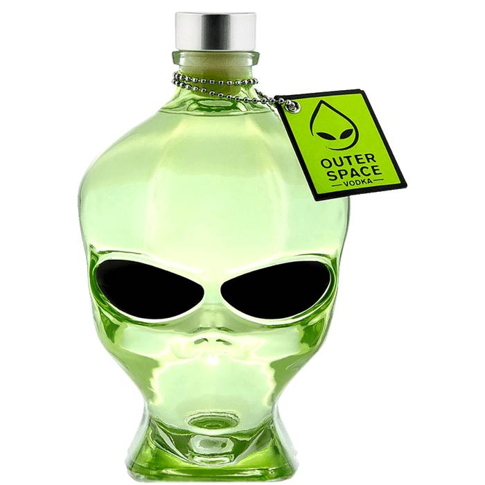 Outer Space Vodka (Alien Head Green Bottle Edition) - 085316601196