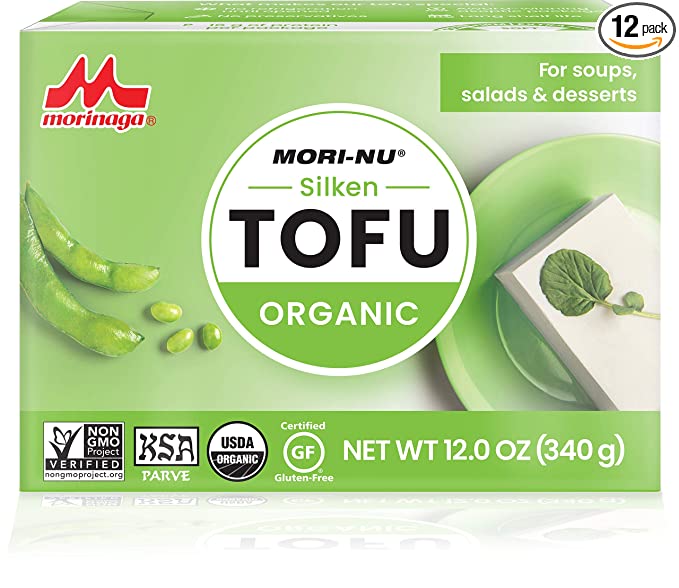  Morinaga Organic Silken Tofu, 12 Ounce (Pack of 12)  - 085696609102