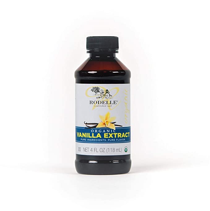 Rodelle Organic Pure Vanilla Extract, 4-Ounce - 085981224041