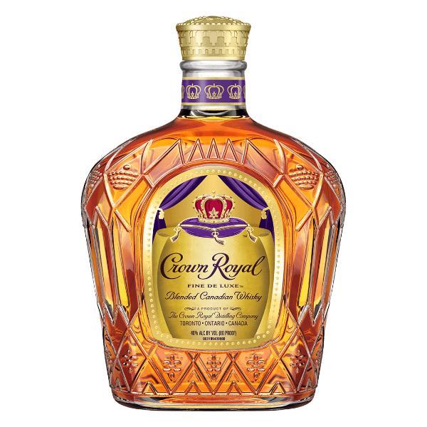 Crown Royal Fine De Luxe + Crown Royal Whisky & Cola 4-PK Can Whisky C - 087000007253