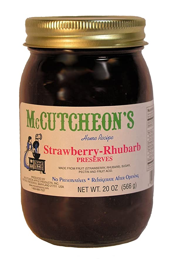 McCutcheon`s Strawberry Rhubarb Preserves - 087222102057