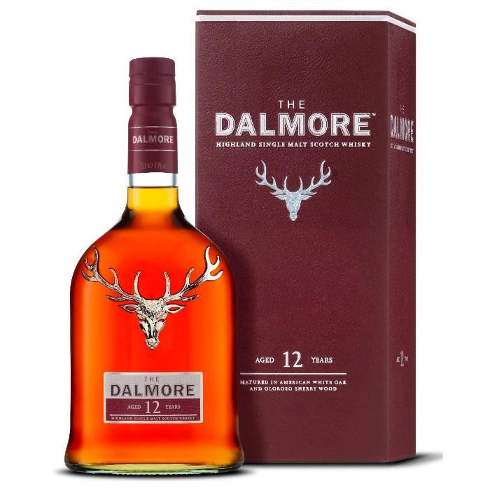 Dalmore 12 Year Highland Single Malt Scotch Whiskey - 087647111672