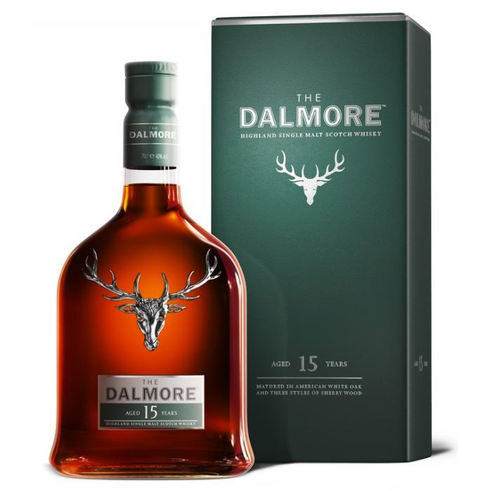 Dalmore 15 Year Highland Single Malt Scotch Whiskey - 087647111689