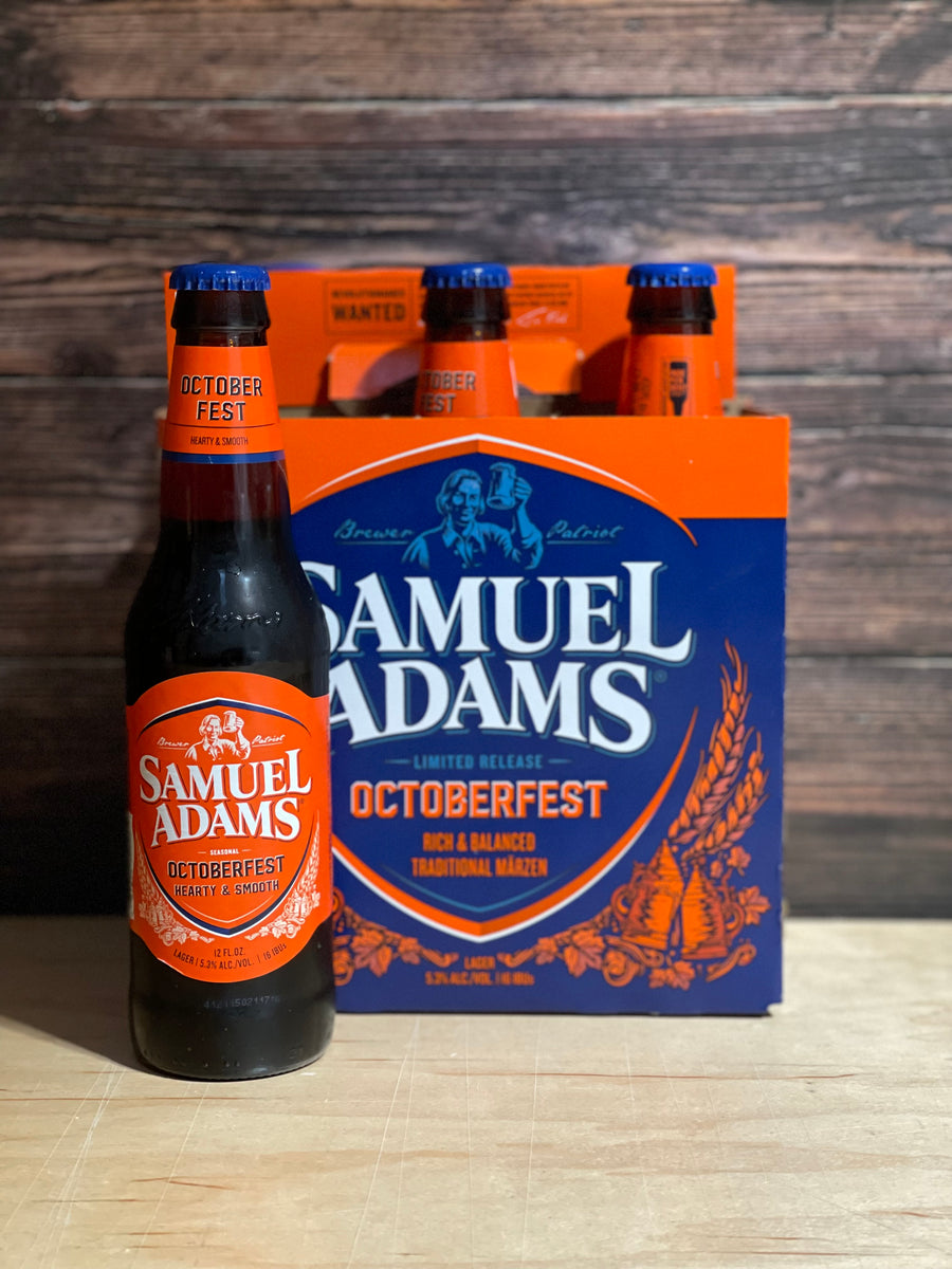Samuel Adams Octoberfest Hearty & Smooth Seasonal Lager (Limited Relea - 087692300533