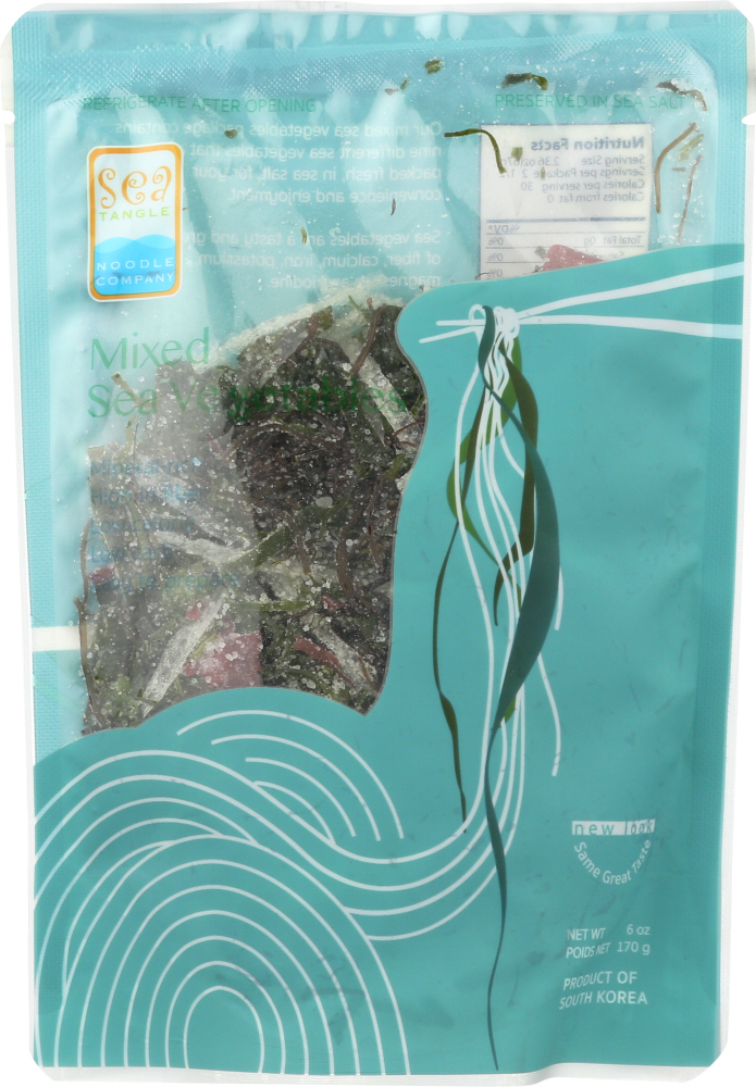 SEA TANGLE: Mixed Sea Vegetables, 6 oz - 0087703019621