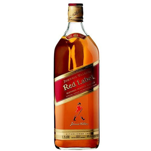 JOHNNIE WALKER SCOTCH RED LABEL - 1.75L - 088076163164