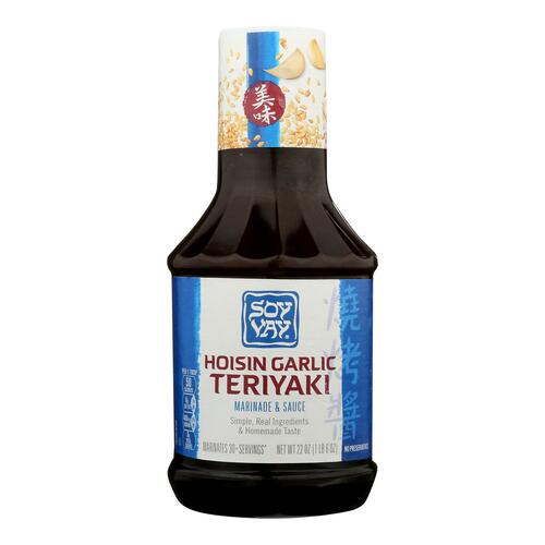 Soy Vay Hoisin Garlic Teriyaki Marinade & Sauce, 22 Oz - 0088177227697