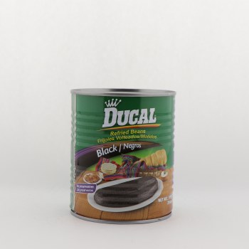 Ducal, refried black beans - 0088313062946