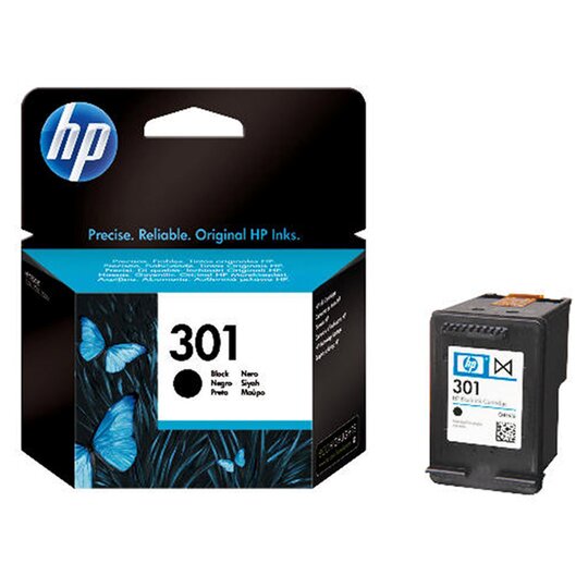 Hp 301 Black Printer Ink Cartridge - 0884962894392