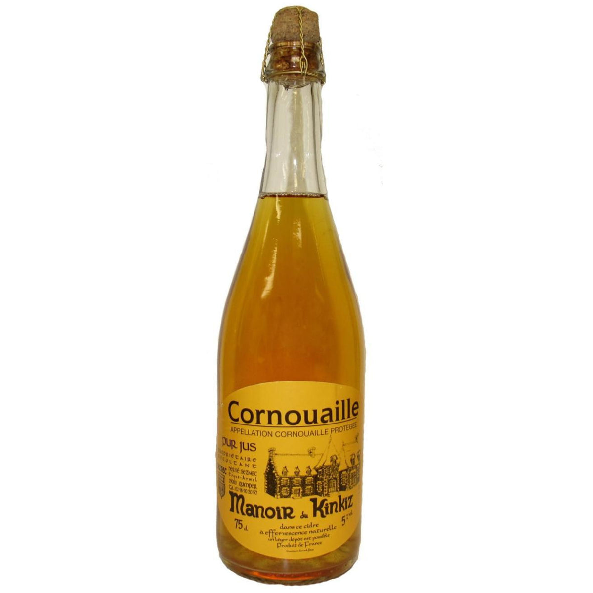 CORNOUAILLE MANOIR APPLE CIDER - 0886635275